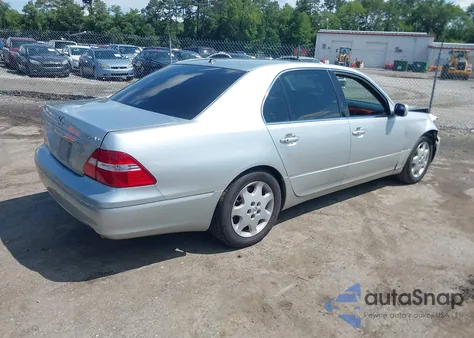 2005 Lexus Ls 430 из США, поврежденный, VIN JTHBN36F455005329